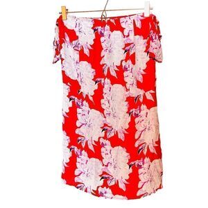 EUC LF Don Juans Reckless Daughter Floral Off Shoulder Mini Dress Small